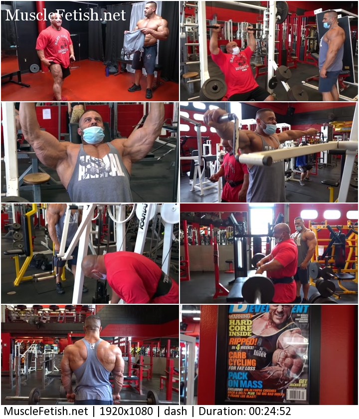 Bodybuilder Evan Centopani Shoulder Workout