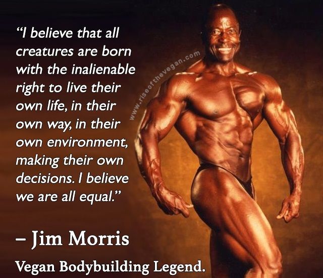 Bodybuilder Jim Morris