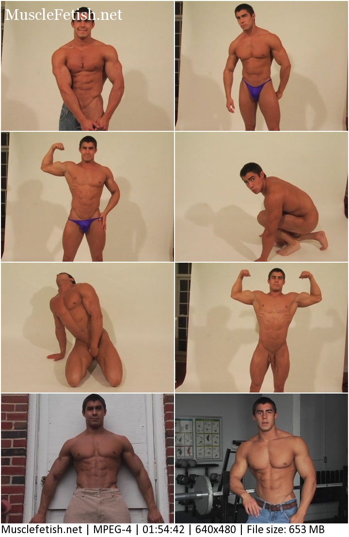 Bodybuilder Ruben G - sexy model from PumpingMuscle 2014 - photo shoot part 1