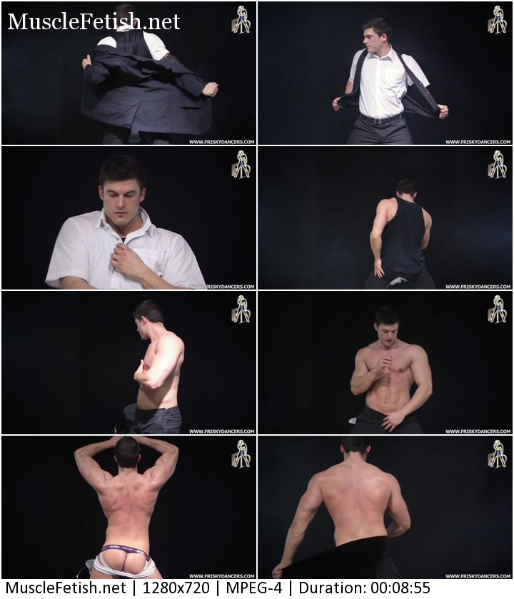 FriskyDancers video - Gorgeous male stripper Mark Sendo