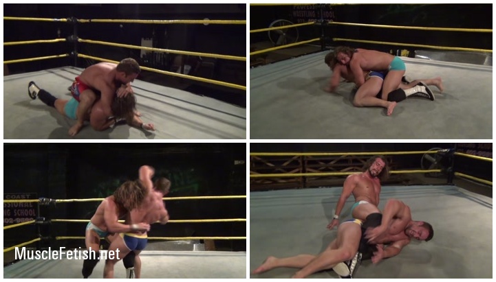 Garrett Thomas vs. Joey Angel - Sexy Male Wrestling