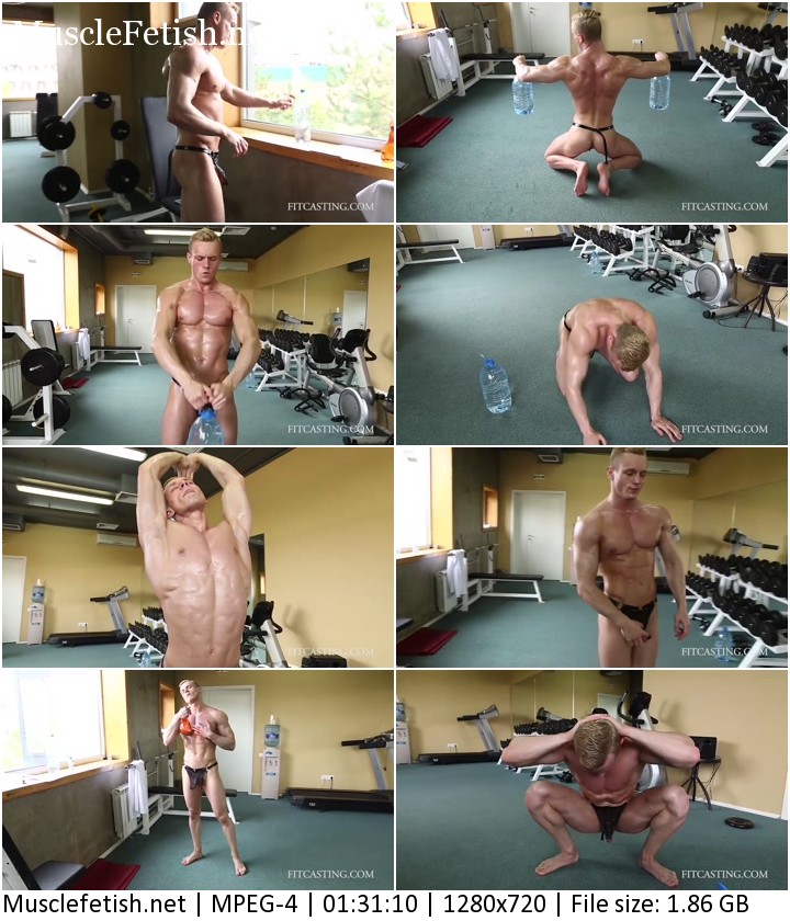 Male fitness model Dmitry - Ganymede Workout - Fitcasting video XXX