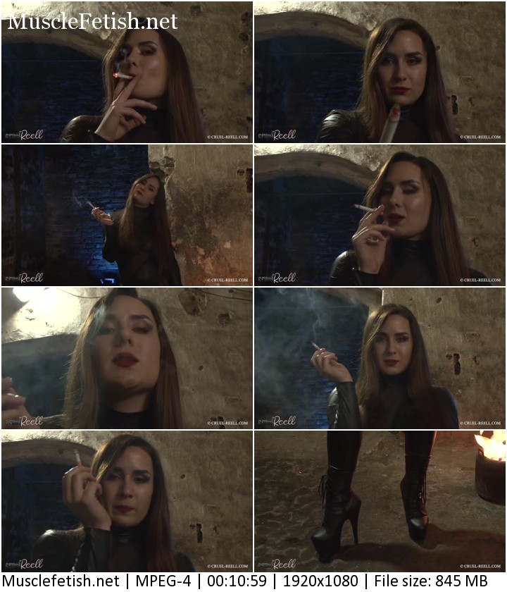Mistress Cruel Reell - The world as an ashtray - Smoking fetish POV