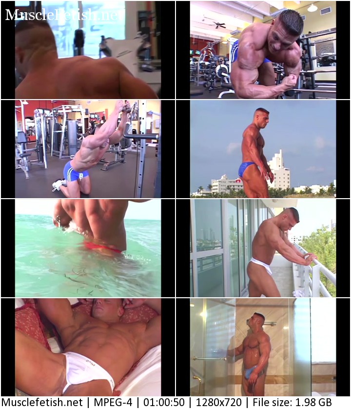 Muscle Gallery - sexy bodybuilder PJ Braun - Miami 2006