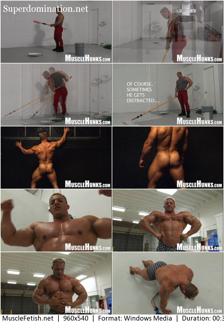 MuscleHunks – Sexy Blond - Hot Bodybuilder Papi Palermo – The Inferno of Palermo