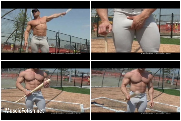 Muscular Model Captain Mitchell Baseball Part 2