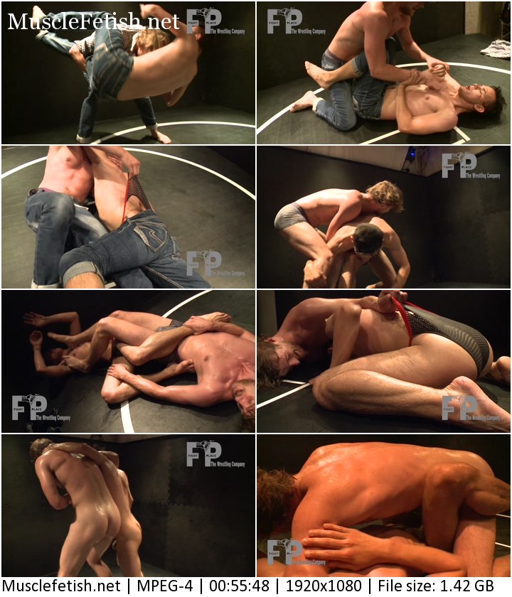 Naked male wrestling from Fightplace - Sweaty Sporty Sessions part 1