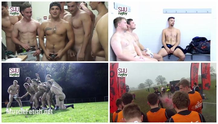 SHU Rugby calender 2017 - Male erotic behind the scenes