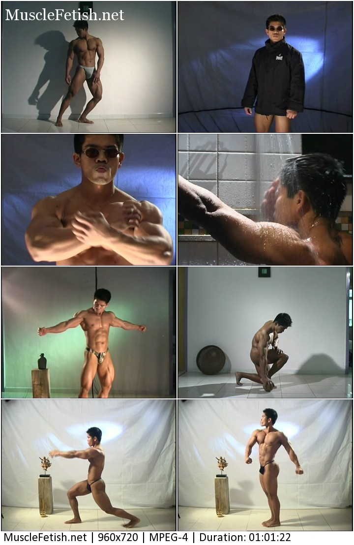 The beauty of the nude male body from Muscle Zone Productions - sexy thai bodybuilder Jimmy 