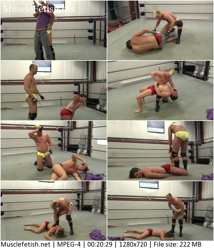 Ty Alexander vs Cam Zagucci - gay underground wrestling