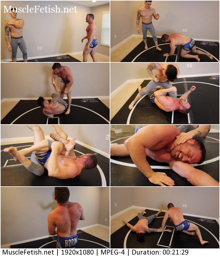 Underground wrestler pounding - Marco vs Joey King